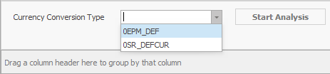 Input of Currency Conversion Type